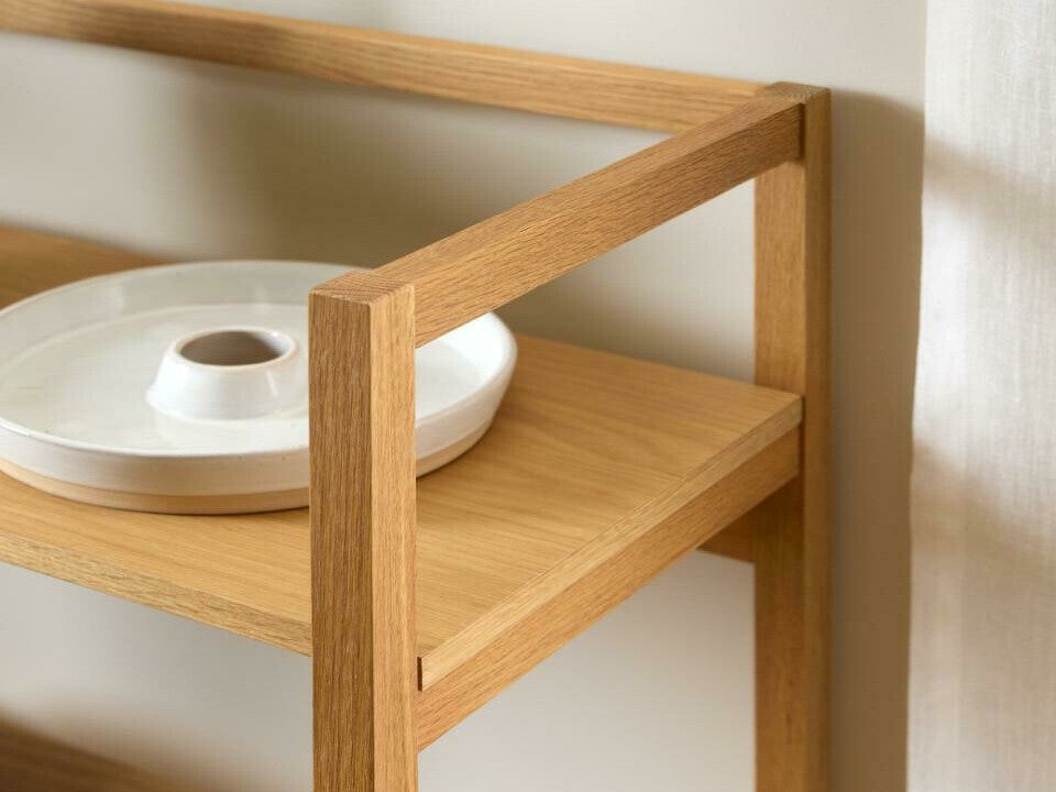 Lentyna Ludza bookcase natural 0000108861