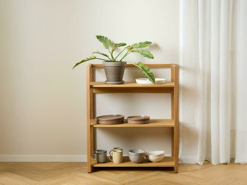 Lentyna Ludza bookcase natural 0000108861