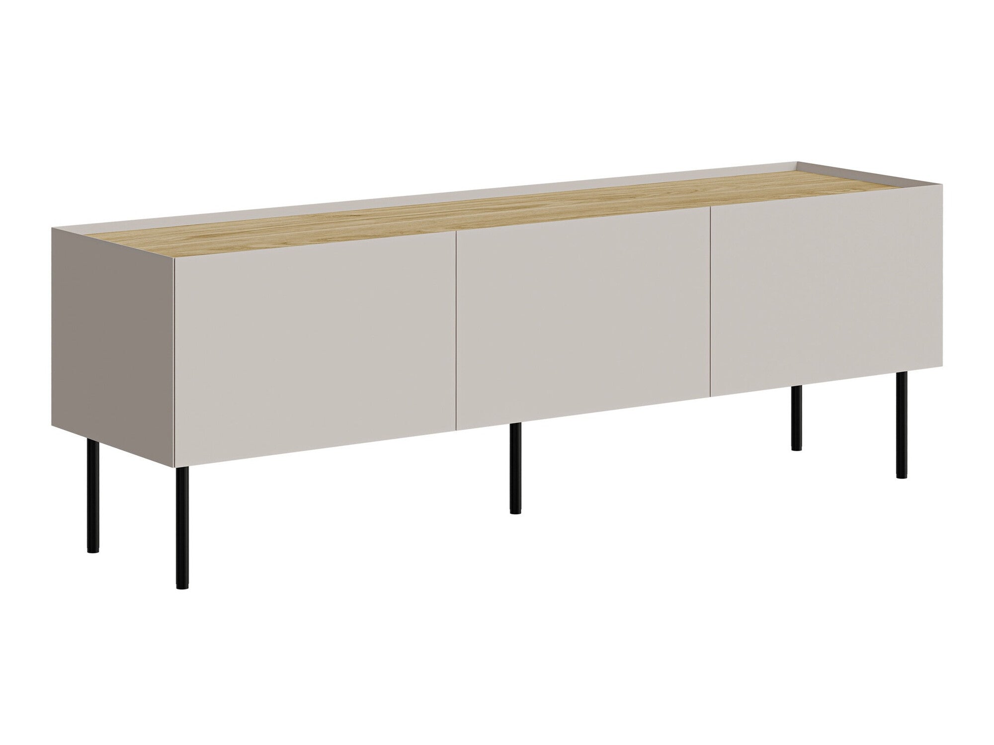 TV staliukas Szafka RTV FELLINI 150, Spalva: Kašmyras + Ąžuolas