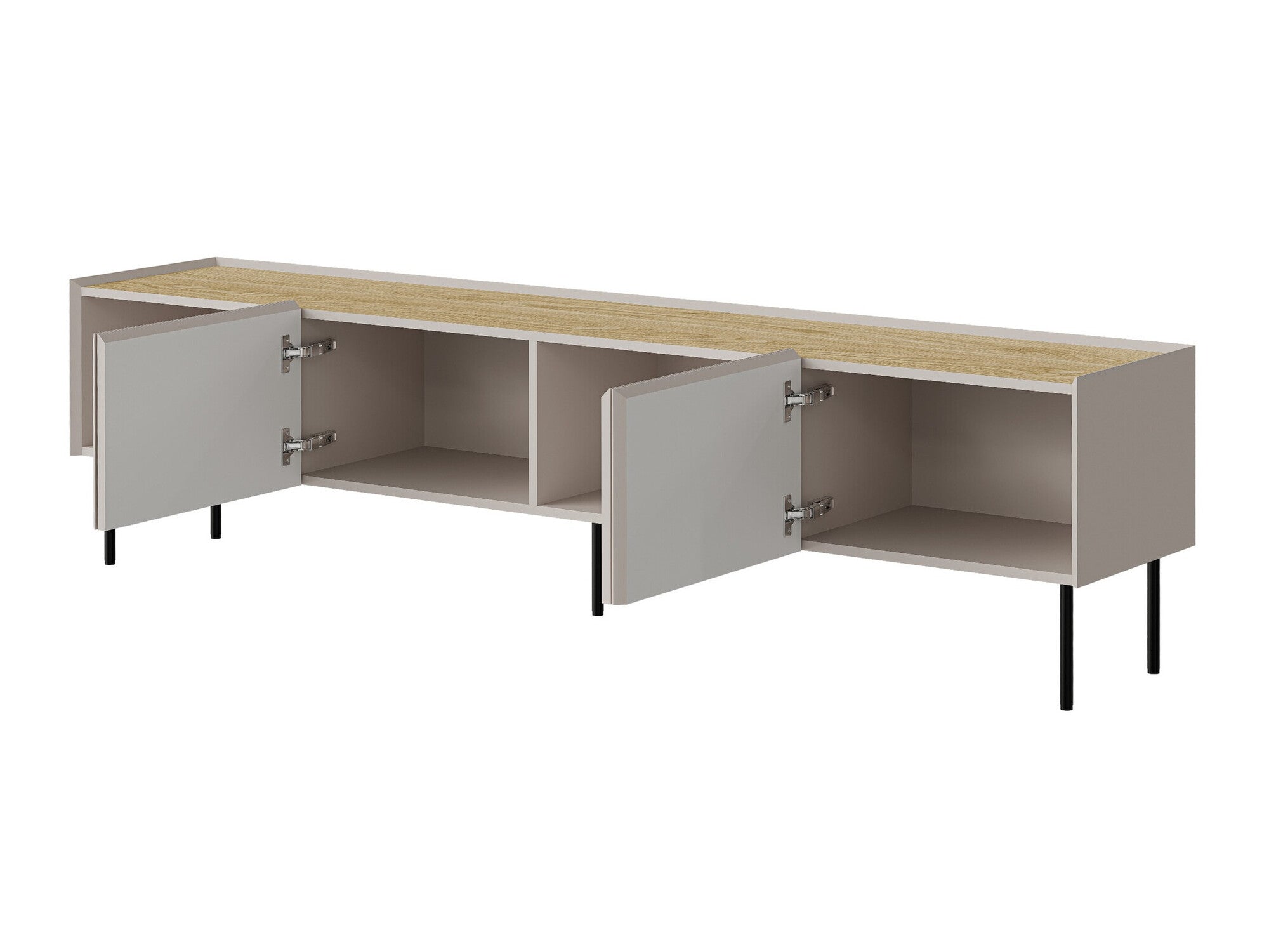 Svetainės komplektas Meble FELLINI I, Spalva: Kašmyras + Ąžuolas