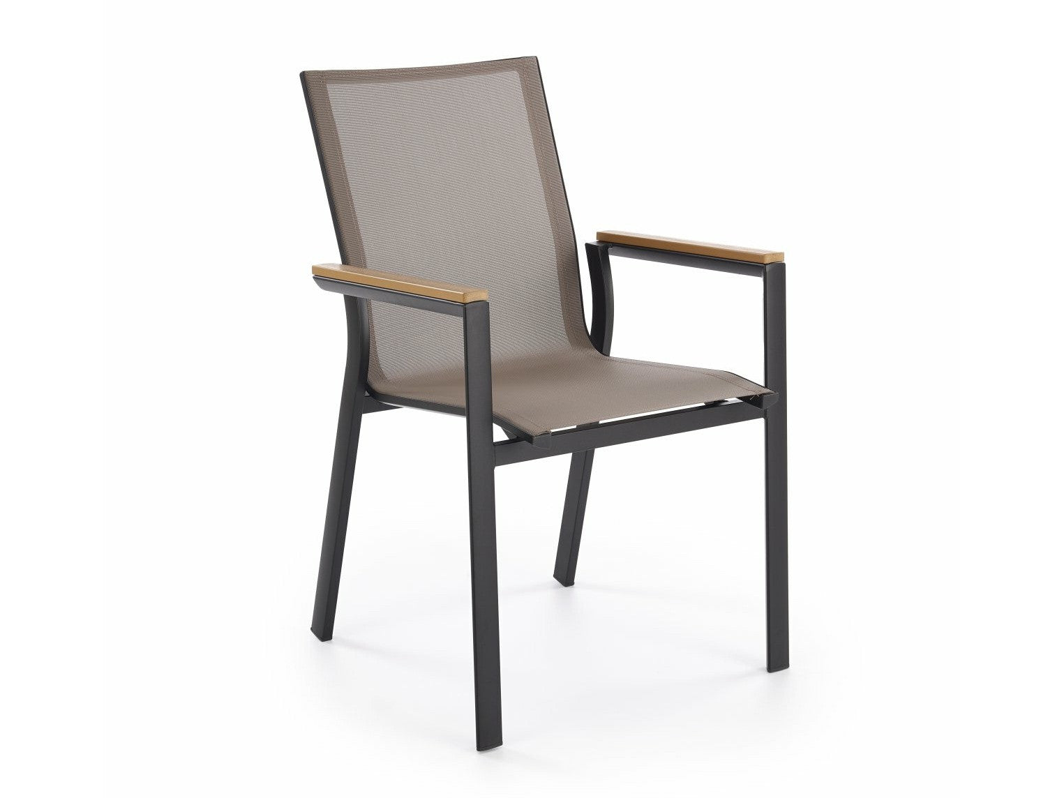 Lauko kėdė FIERRO kėdė, juoda/pilka/ruda V-CH-FIERRO-KR