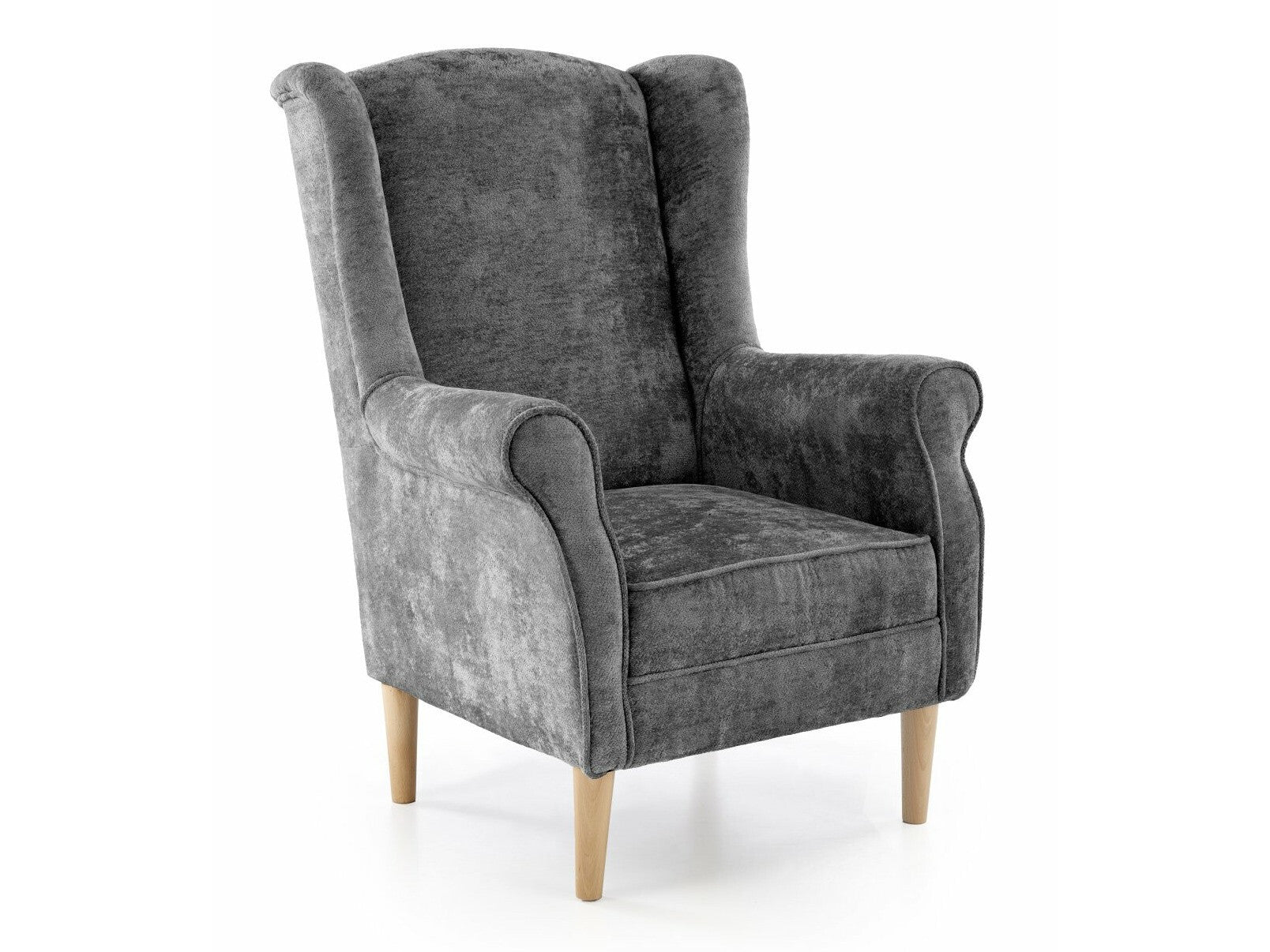 Fotelis HERMES l.kėdė, pilka V-PL-HERMES-FOT-POPIELATY (Pilka)