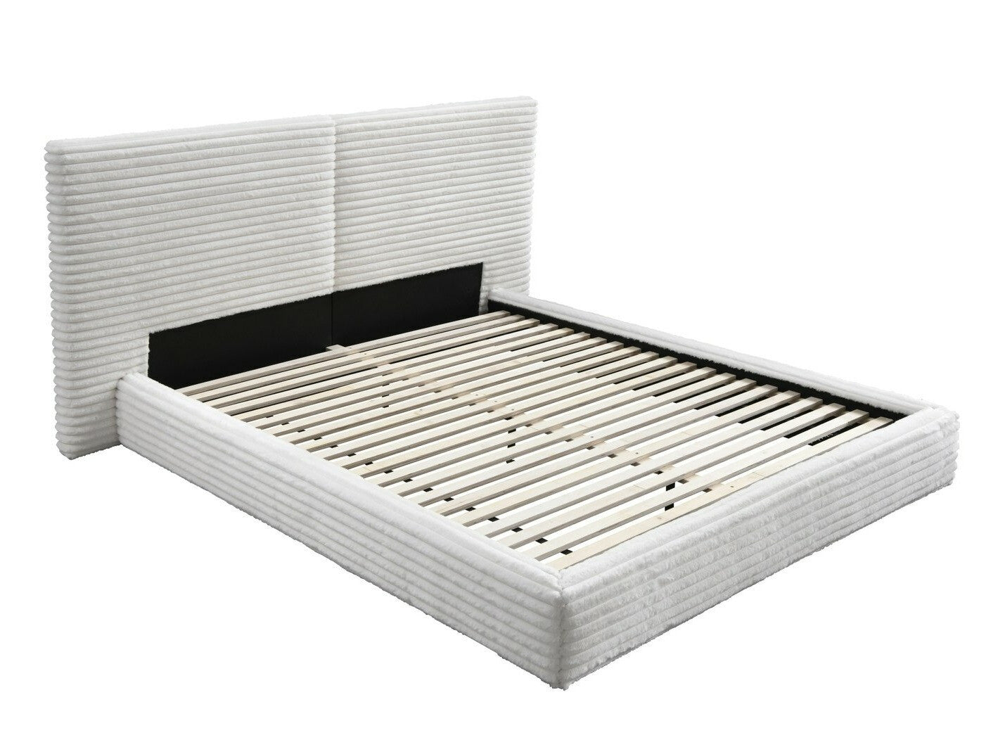 Lova MADERA 160 lova, color: kreminėy V-CH-MADERA_160-LOZ-KREMOWY