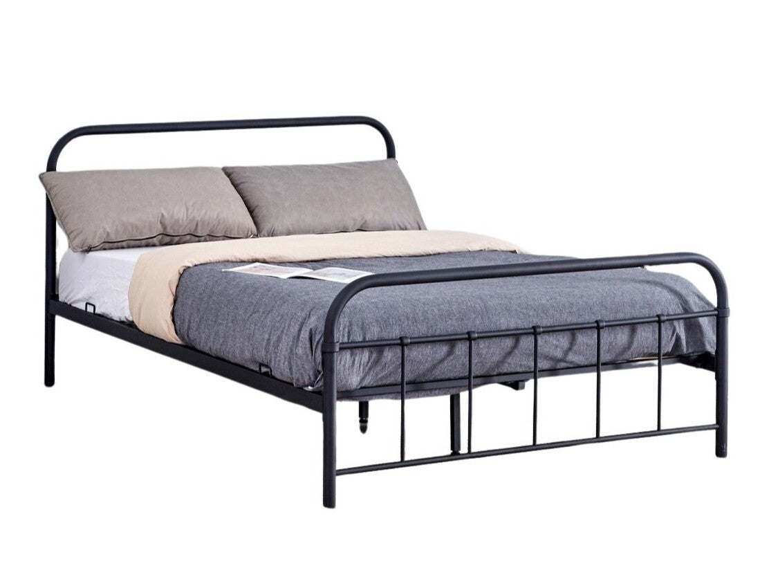 Lova LINDA 140 lova color: juoda V-CH-LINDA_140-LOZ-CZARNY