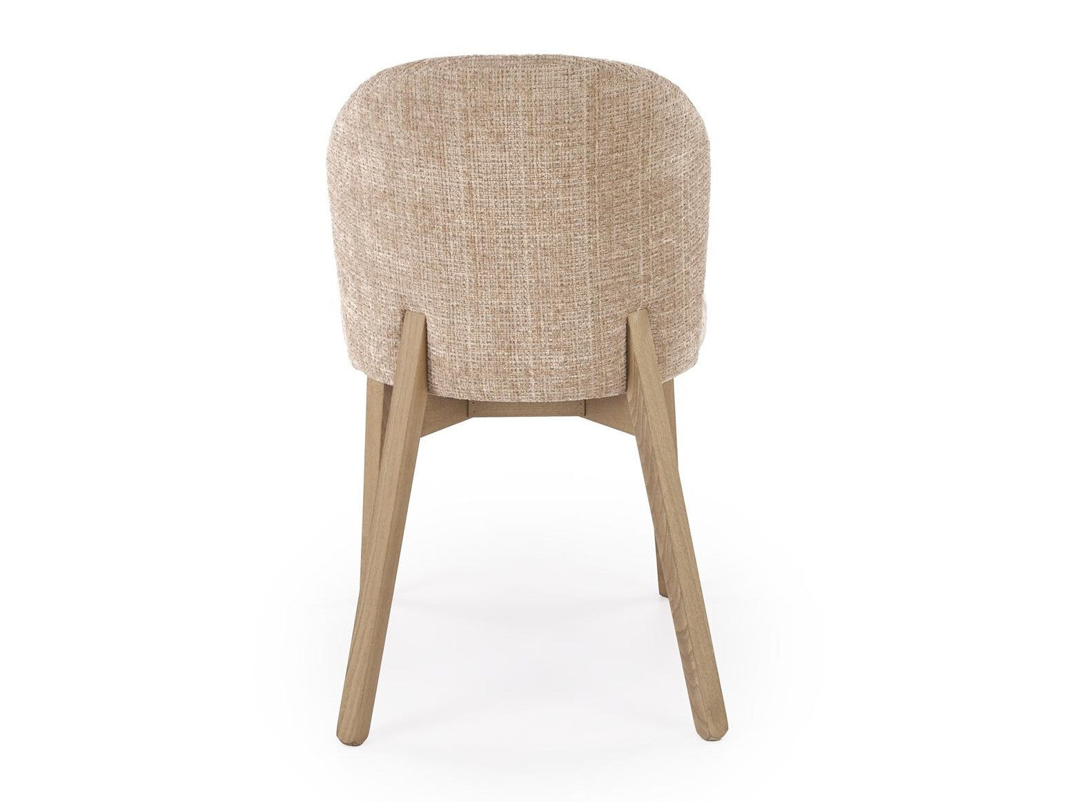 Kėdė BASSO kėdė šviesi graikinis riešutas/ CREMONA 14 (beige) V-PL-N-BASSO-J.ORZECH/CREMONA14, Spalva: Beige + Graikinis riešutas