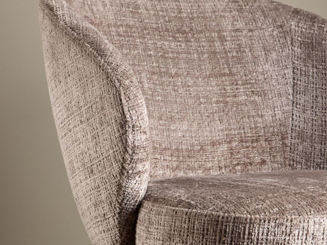 Kėdė Darlene dining kėdė with armrest 0000109361, Spalva: Taupe