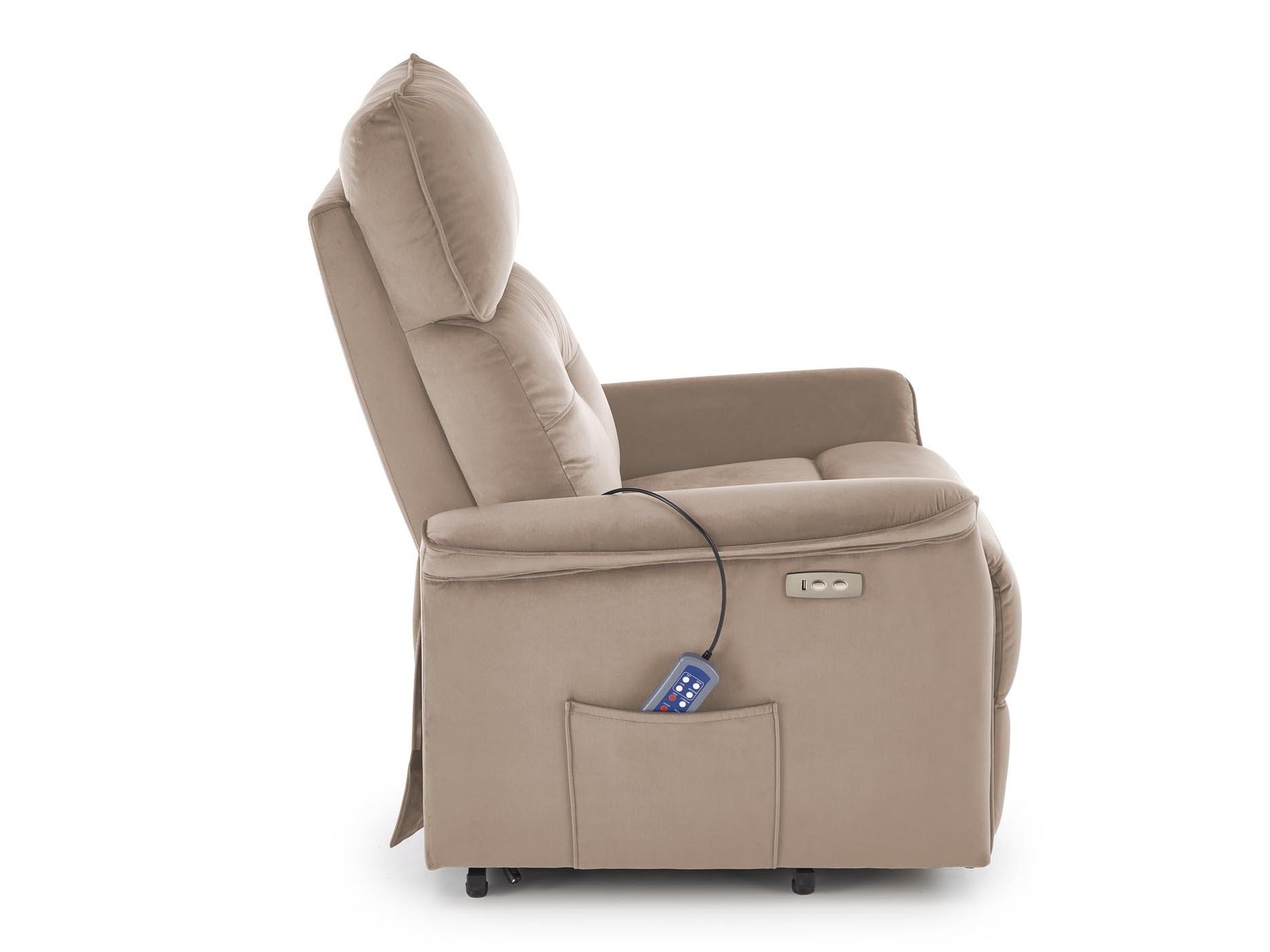 Fotelis reglaineris SEMIR 2 leisure kėdė, beige V-CH-SEMIR_2-FOT-BEŻOWY (Beige)
