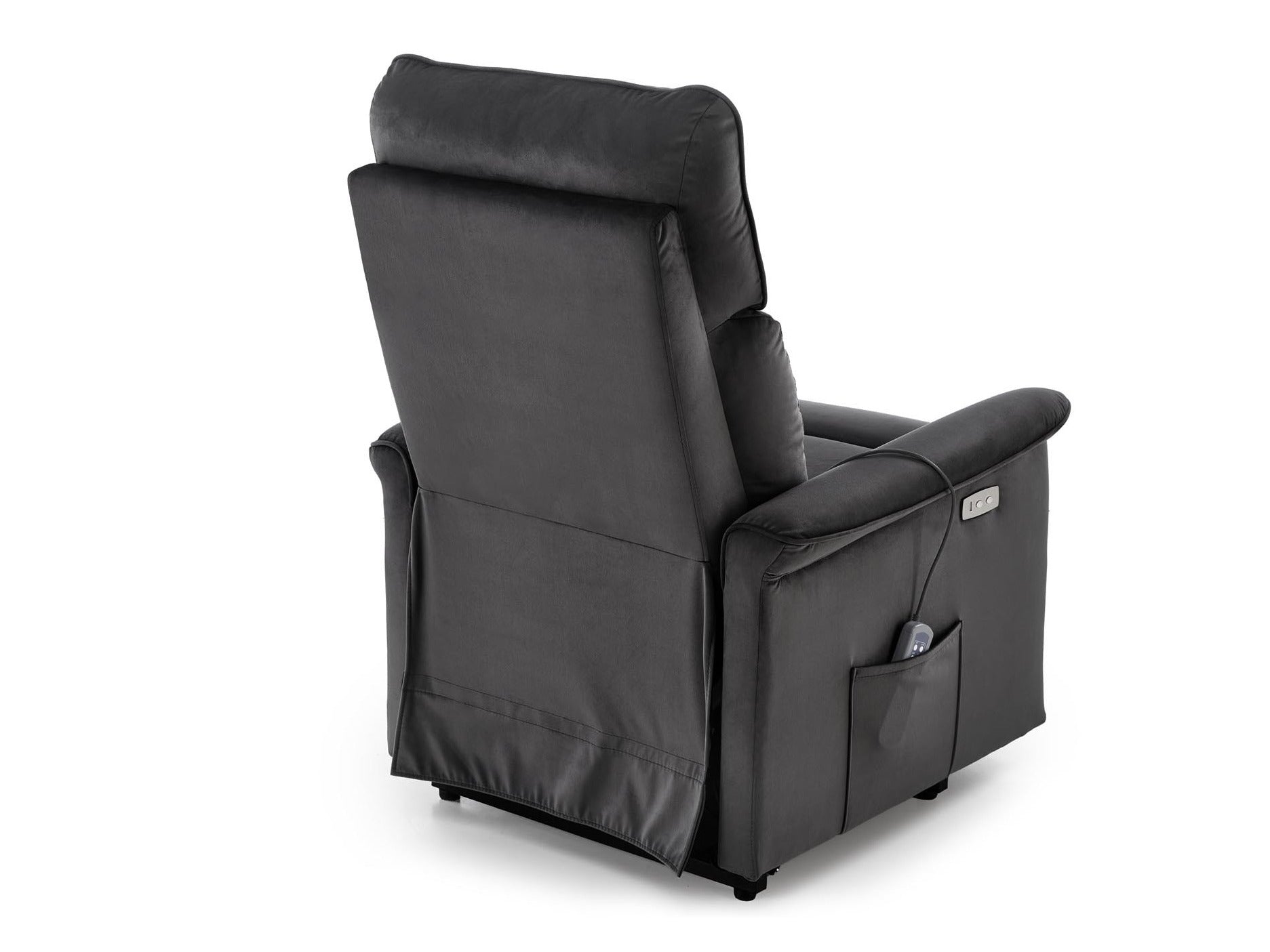 Fotelis reglaineris SEMIR 2 leisure kėdė, juoda V-CH-SEMIR_2-FOT-CZARNY (Juoda)