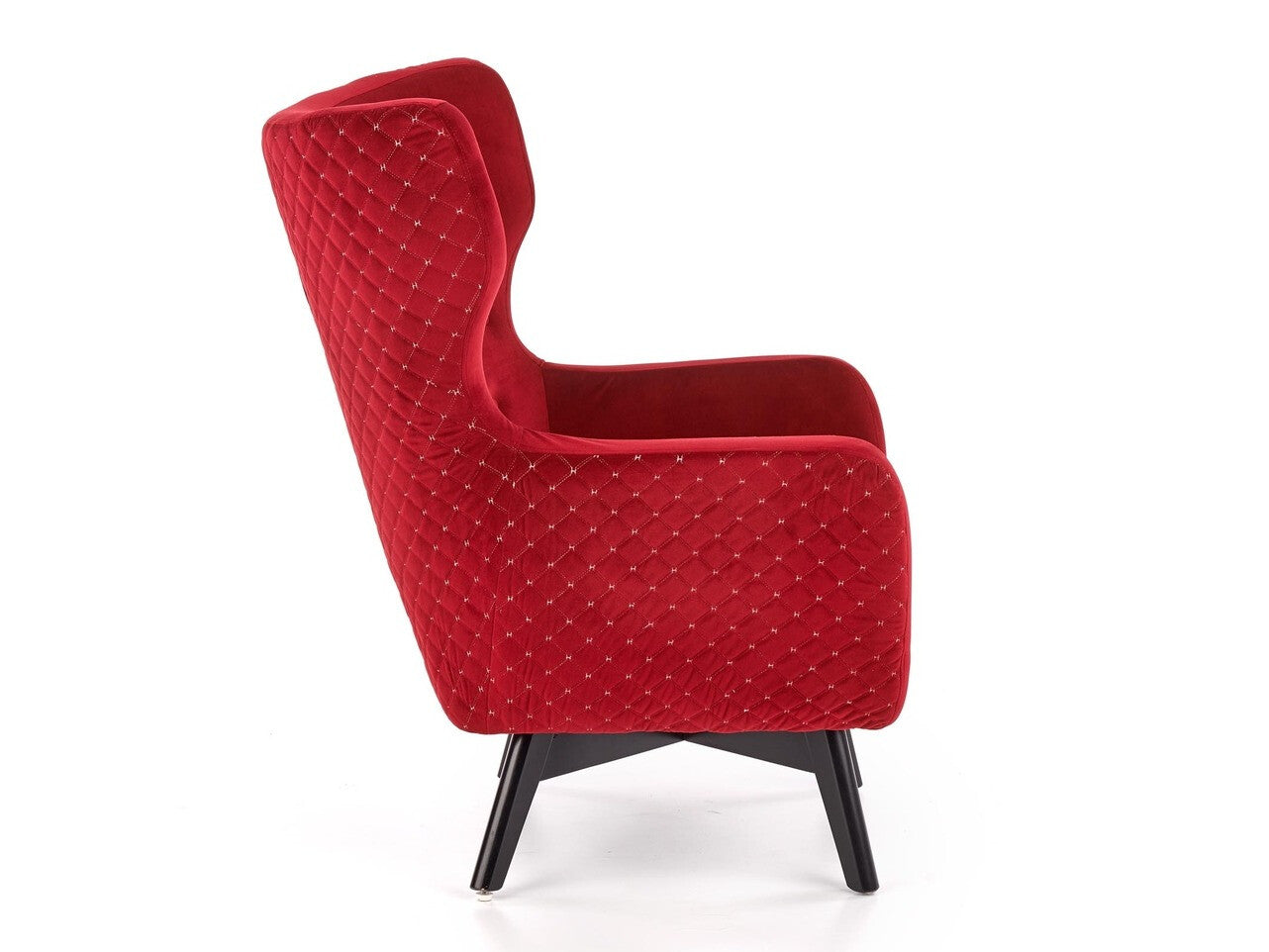 Fotelis MARVEL, Spalva: Raudona + Juoda