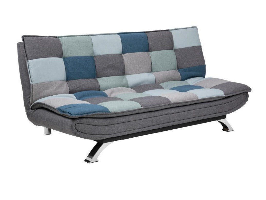 Sofa lova Faith 0000095382, Spalva: Pilka + Mėlyna