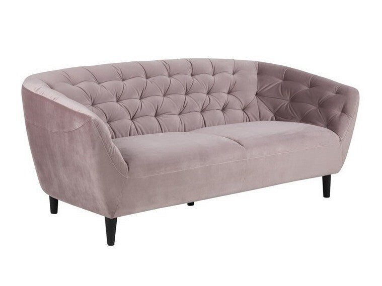 Chesterfield sofa Ria 0000072642, Spalva: Dusty rožinė