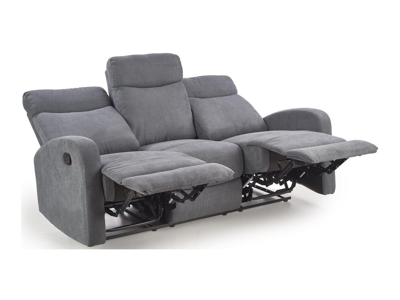 Sofa reglaineris OSLO 3S, Spalva: Pilka