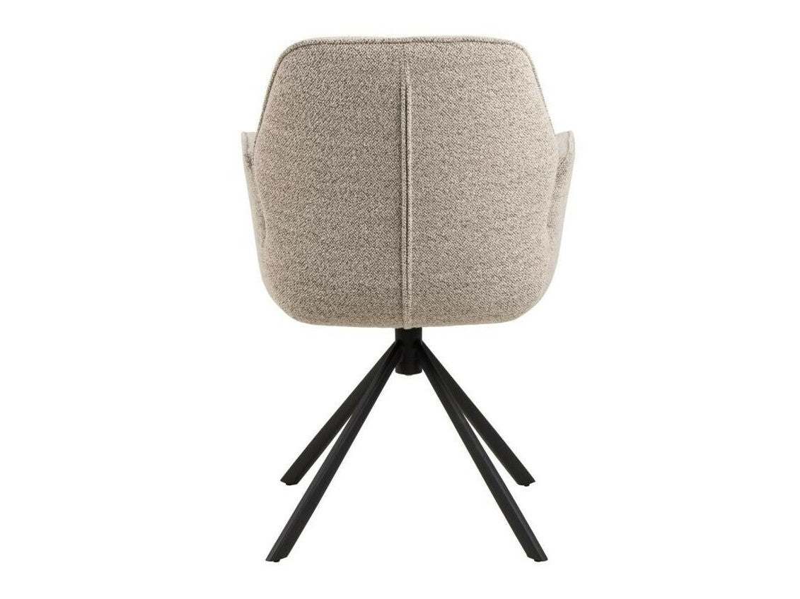 Kėdė Aura 0000100865, Spalva: Beige + Juoda