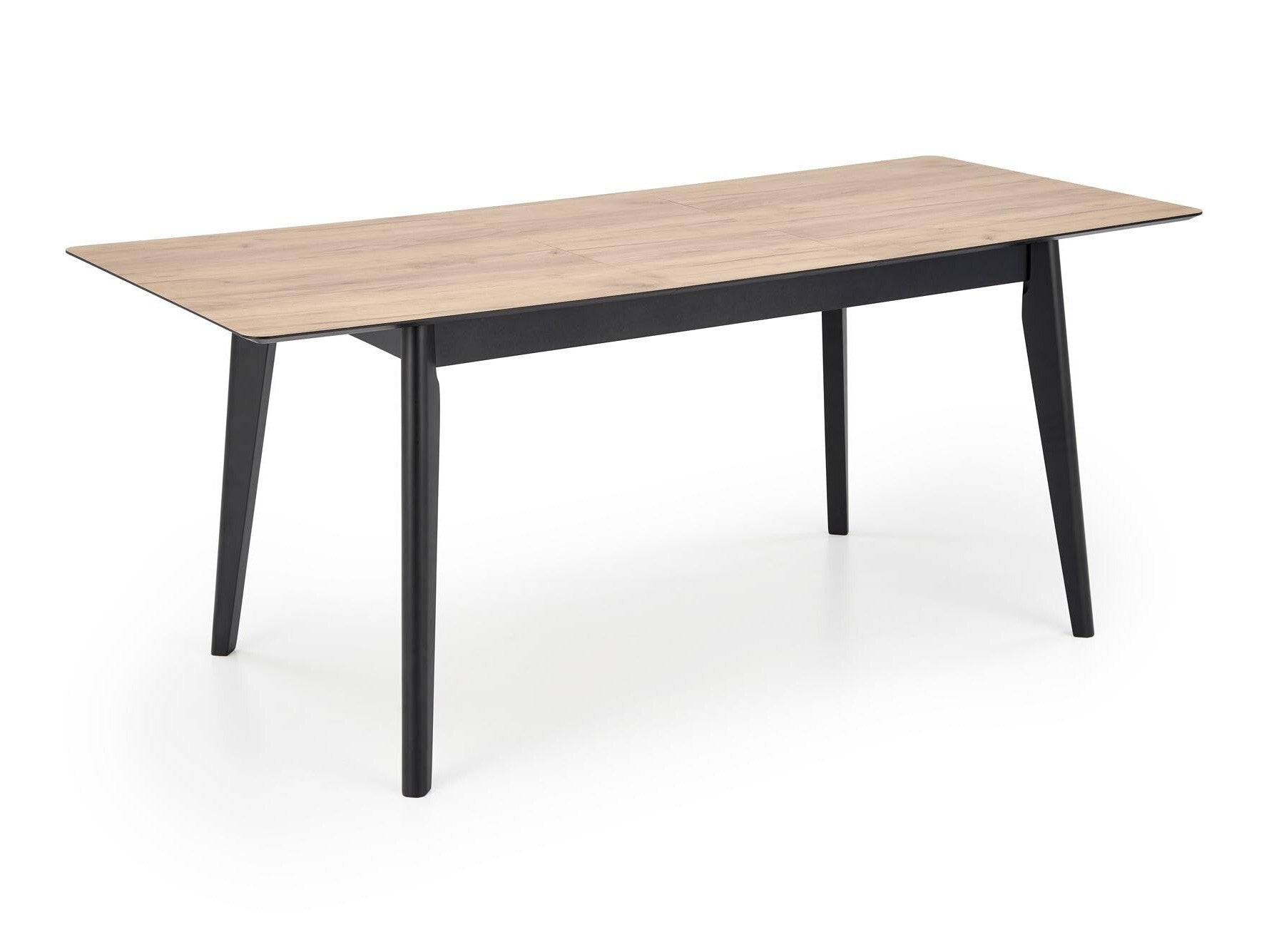 Stalas GULIAN extension stalas, wotan ąžuolas / juoda V-PL-GULIAN-ST