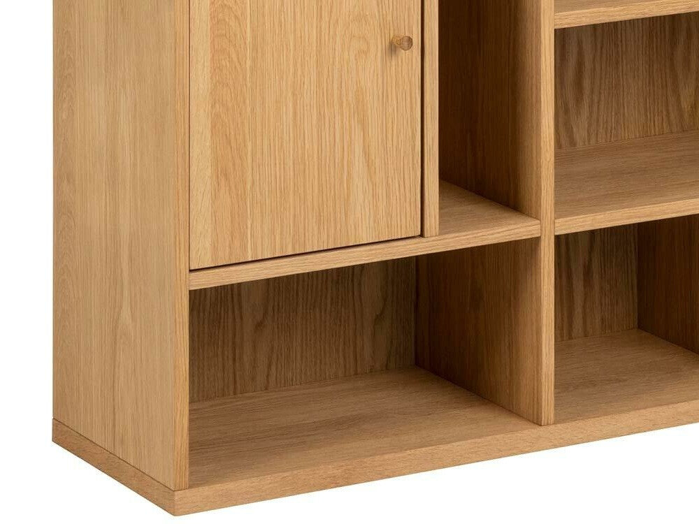 Lentyna Rangoon bookcase natural H000023495