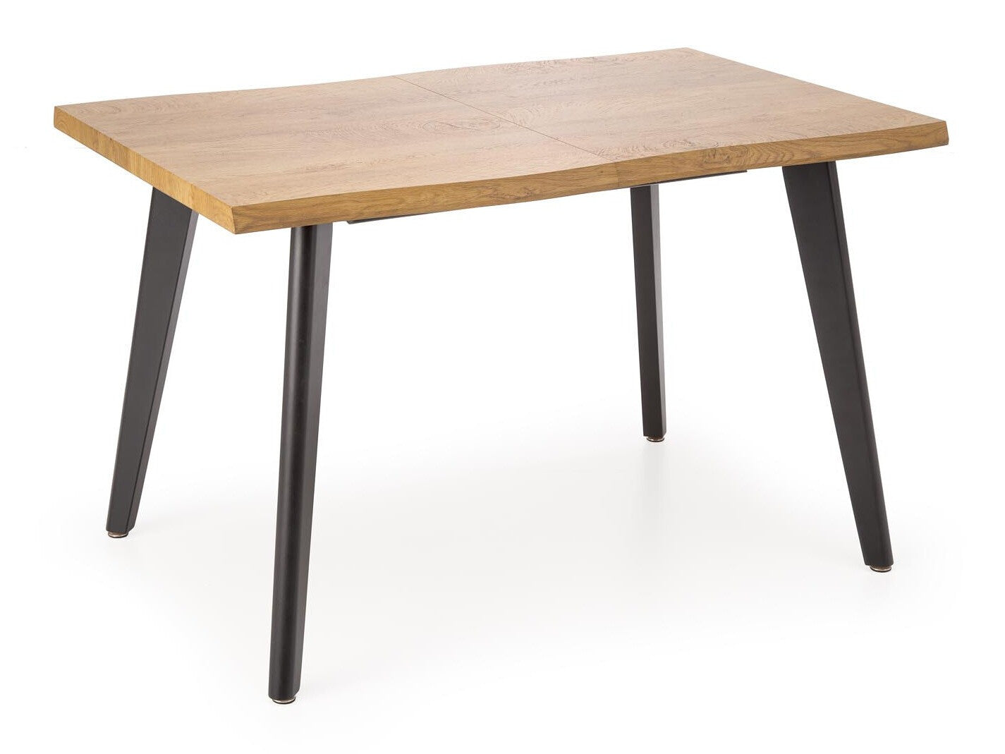 Stalas DICKSON 2 extension stalas 150-210, natural / juoda V-CH-DICKSON_2-ST-150/210