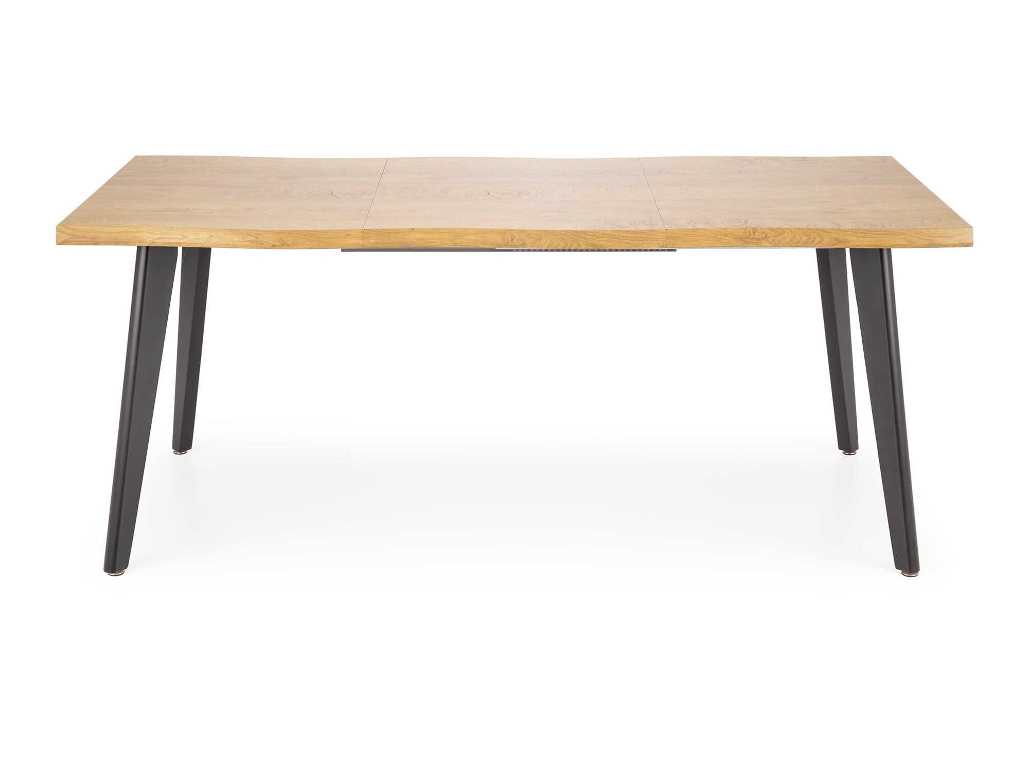 Stalas DICKSON 2 extension stalas 150-210, natural / juoda V-CH-DICKSON_2-ST-150/210