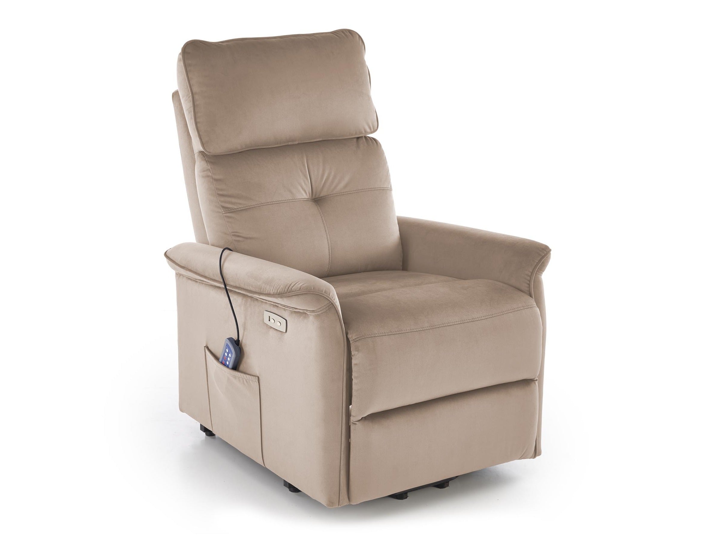 Fotelis reglaineris SEMIR 2 leisure kėdė, beige V-CH-SEMIR_2-FOT-BEŻOWY (Beige)