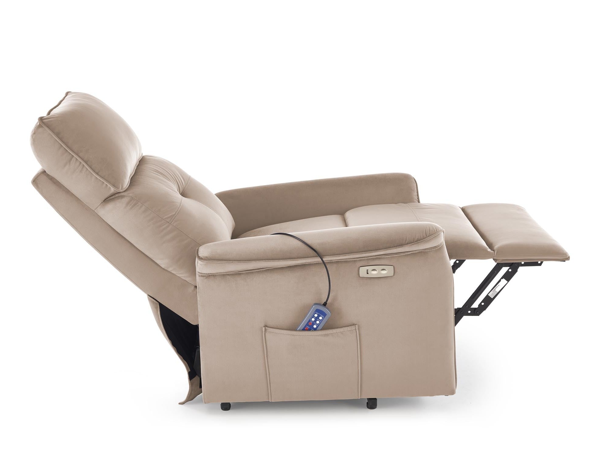 Fotelis reglaineris SEMIR 2 leisure kėdė, beige V-CH-SEMIR_2-FOT-BEŻOWY (Beige)