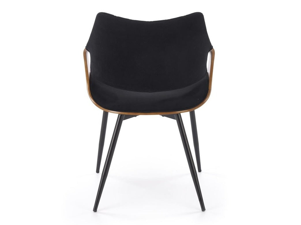 Kėdė K586 kėdė, color: graikinis riešutas / juoda V-CH-K/586-KR