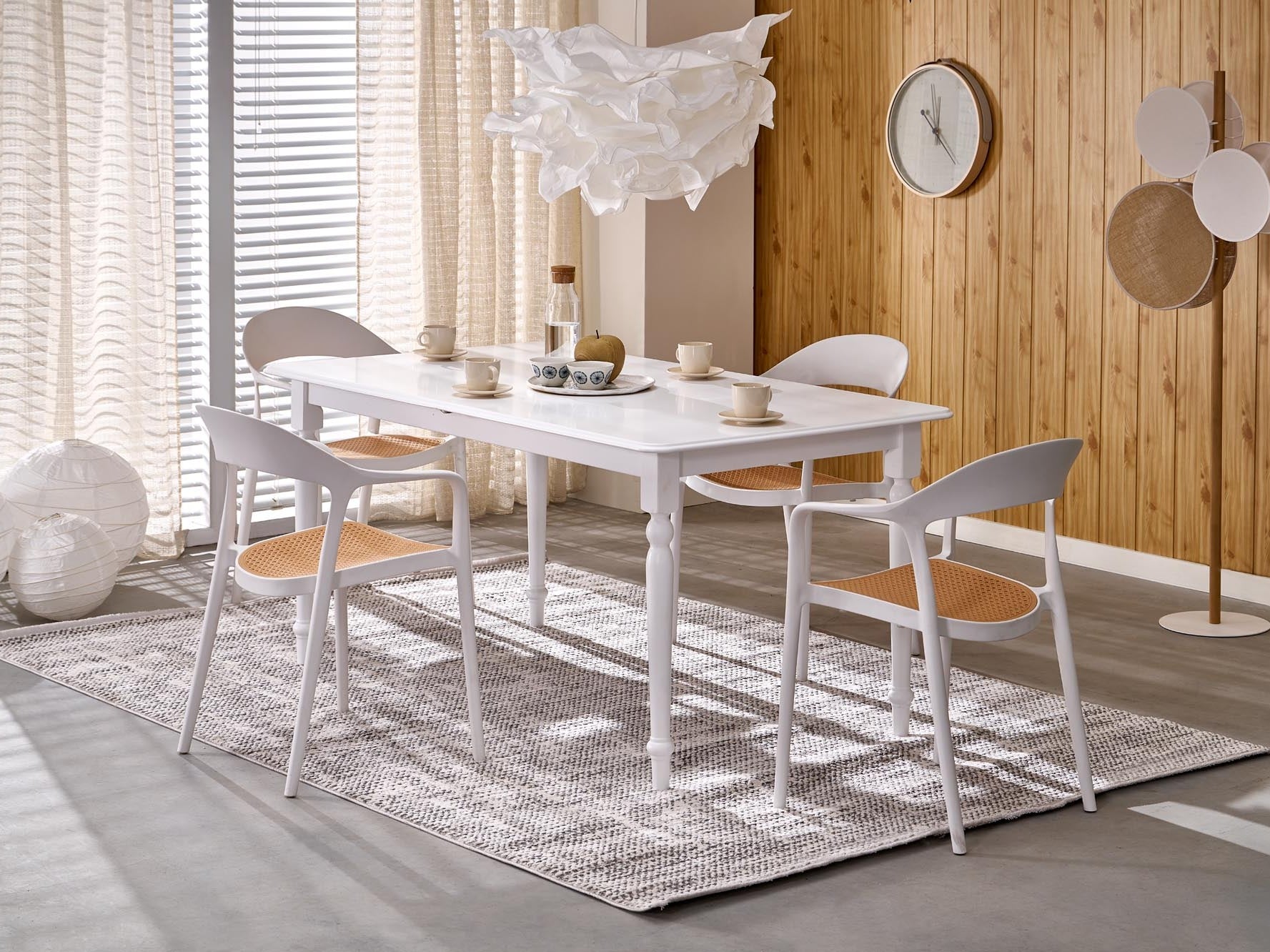 Stalas NELSON extension stalas, balta V-CH-NELSON-ST