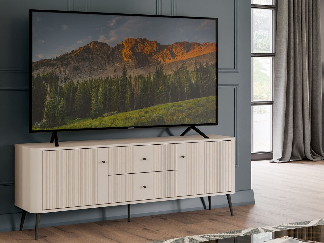 TV staliukas VIGO VG01 K/CZ KPL