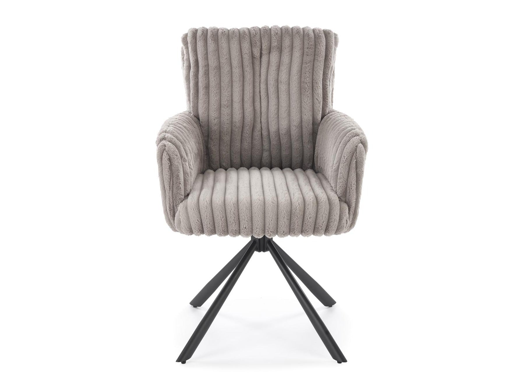 Kėdė K572 kėdė, V-CH-K/572-KR-POPIELATY (Pilka + Juoda)