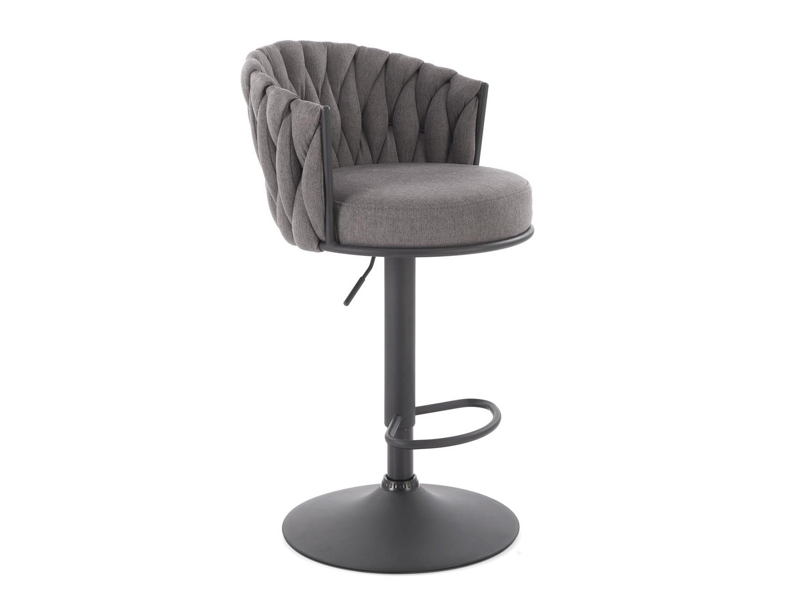 Baro kėdė H125 baro kėdė, juoda / pilka V-CH-H/125-POPIELATY (Pilka + Juoda)