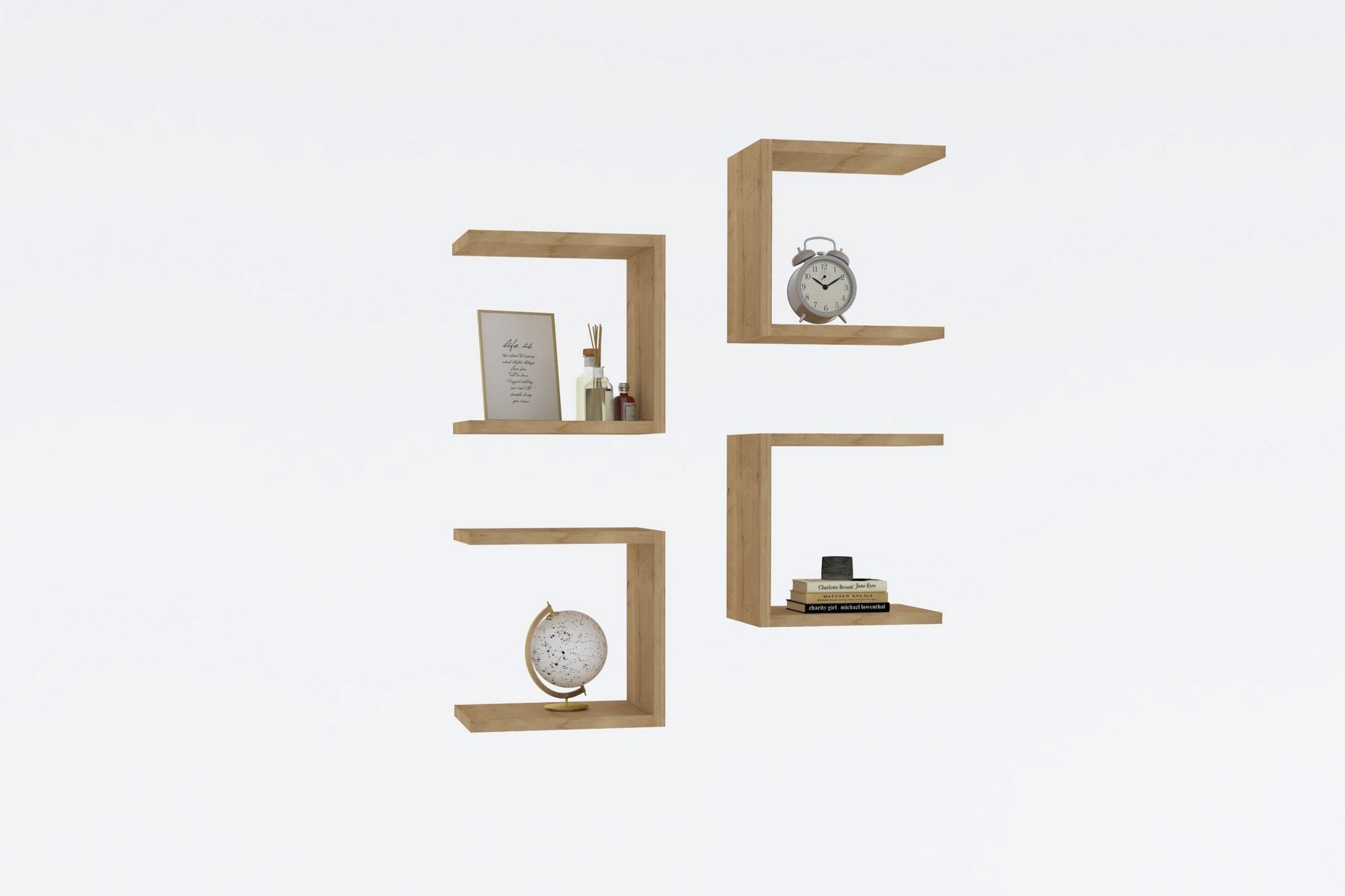 Pakabinama lentyna Base - Sapphire Oak