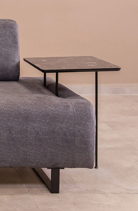 Sofa-lova Infinity with Side Table - Anthracite