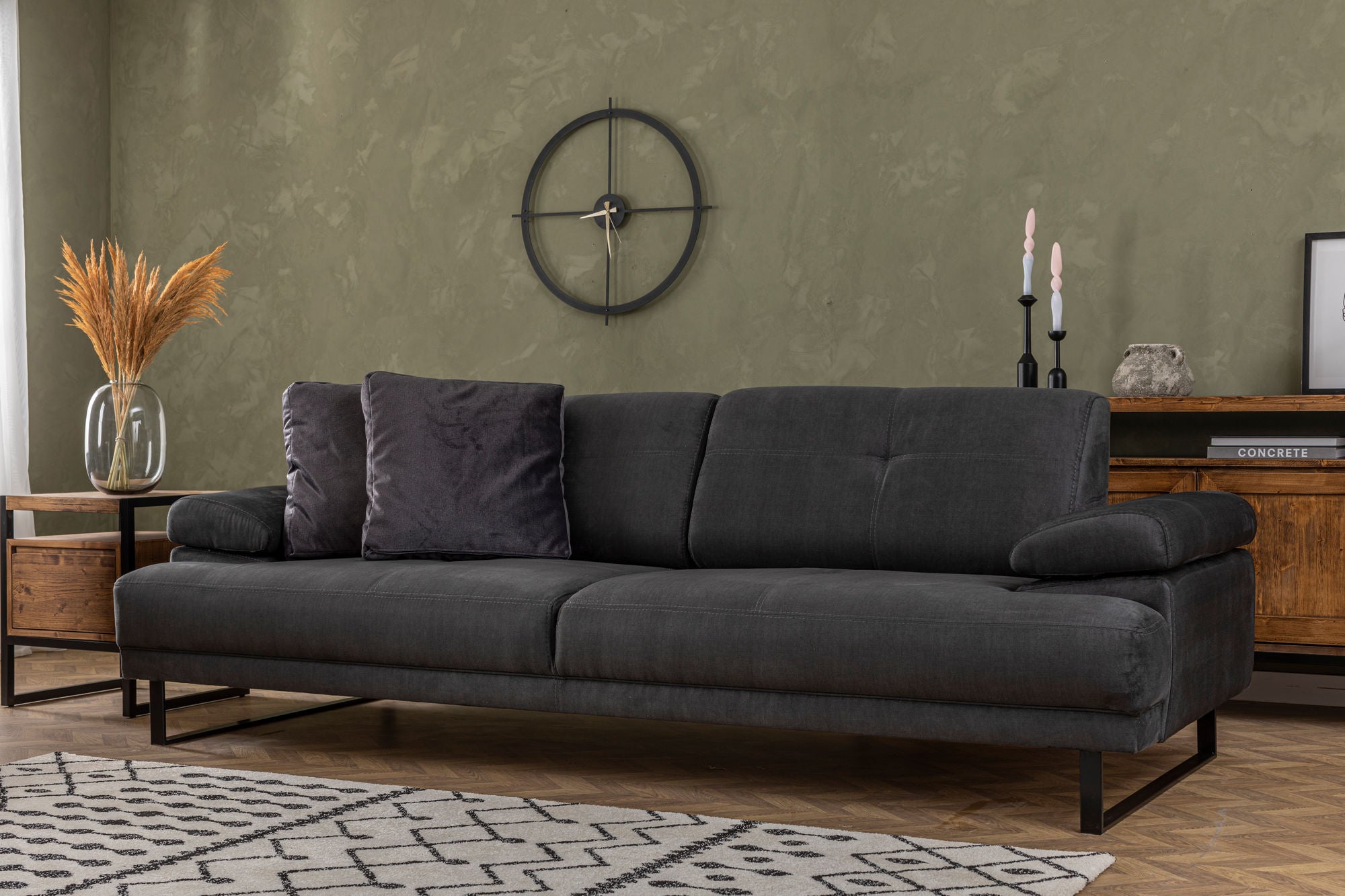 Sofa-lova Mustang - Anthracite