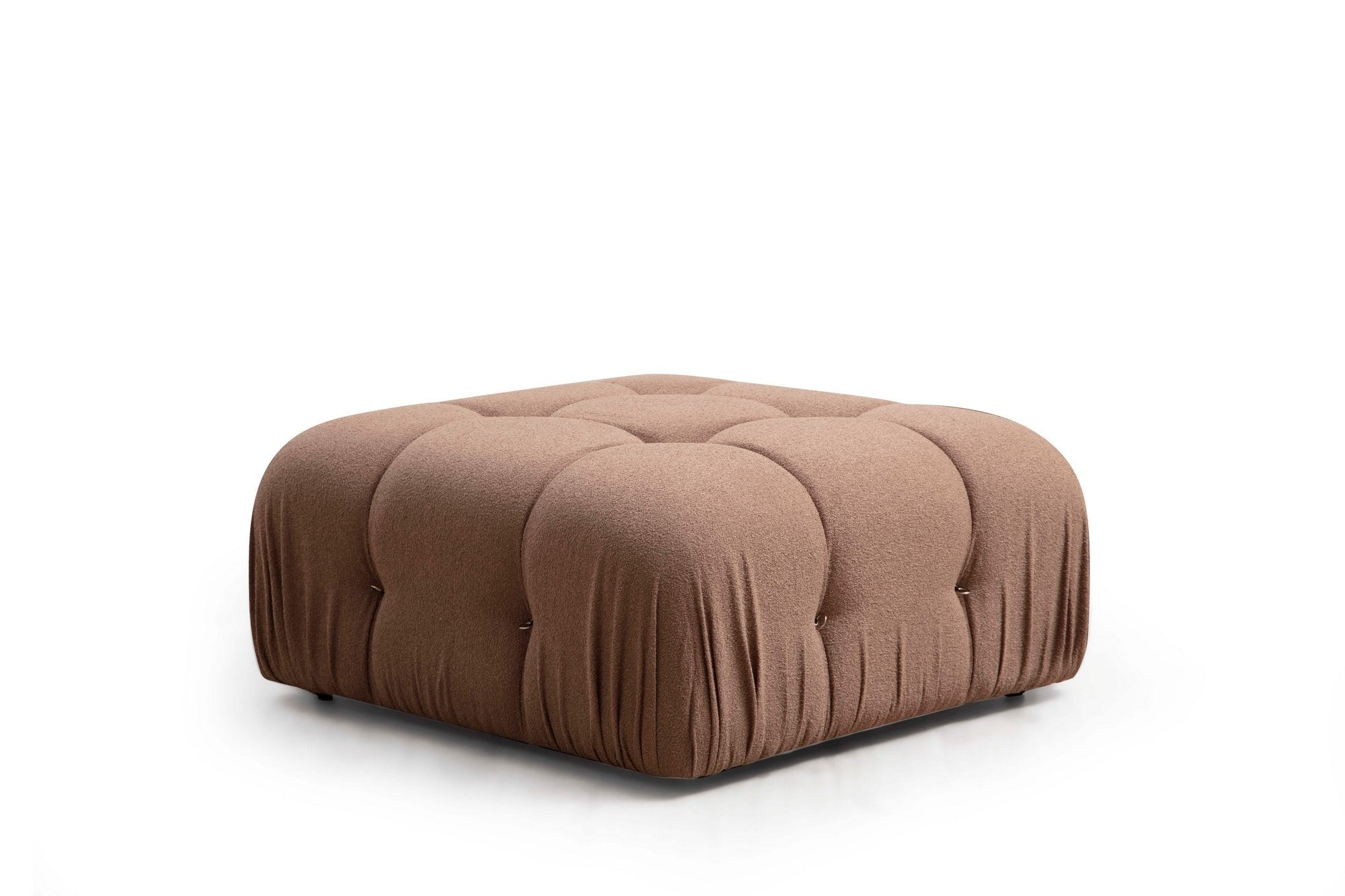 Pufas Bubble Pouffe - Brown Bouclette