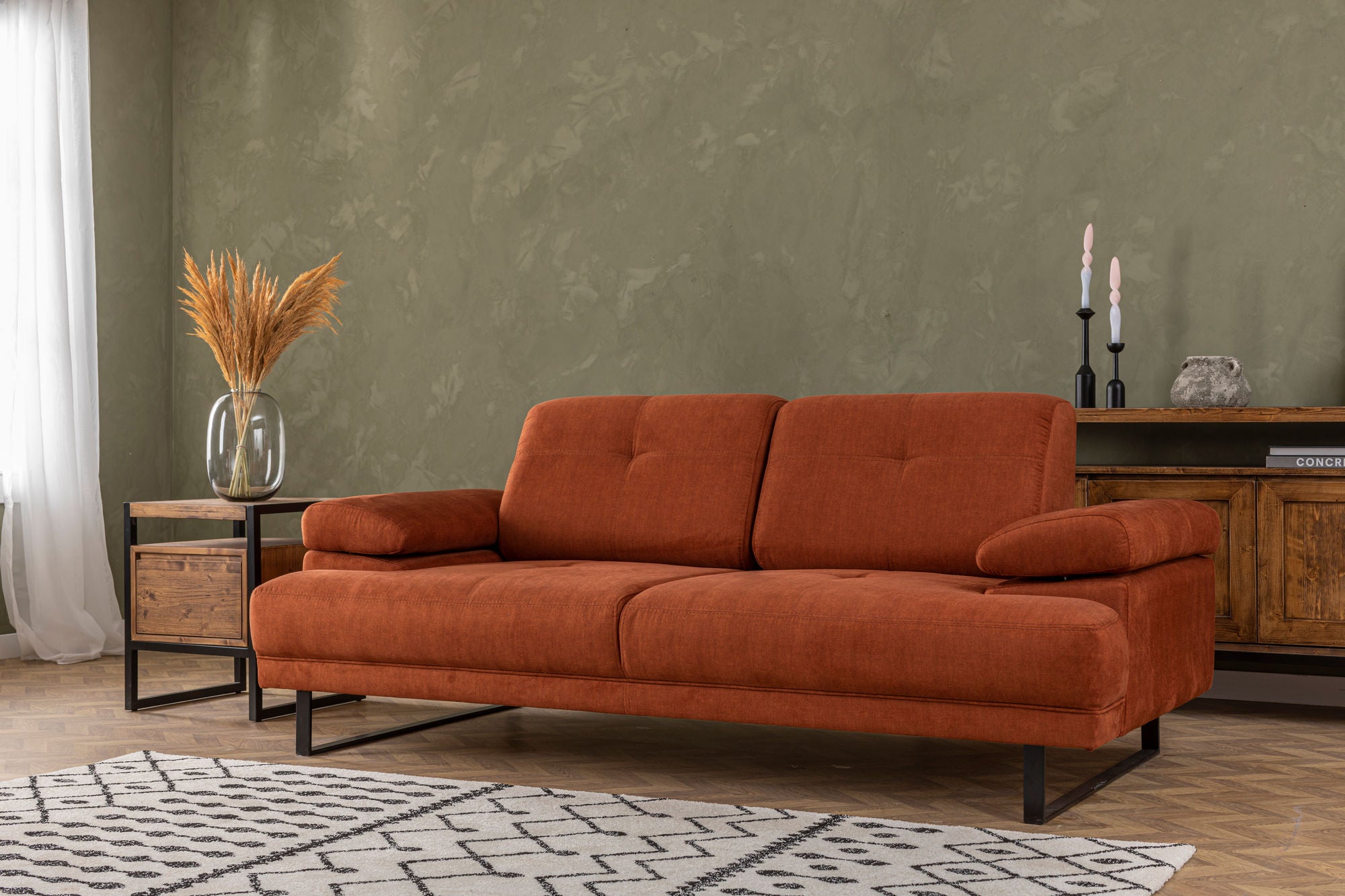 Sofa-lova Mustang - Orange