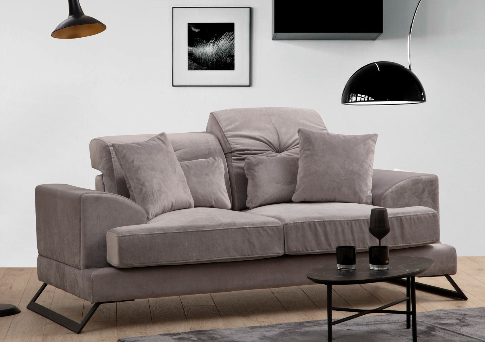 Sofa Frido - Light Grey