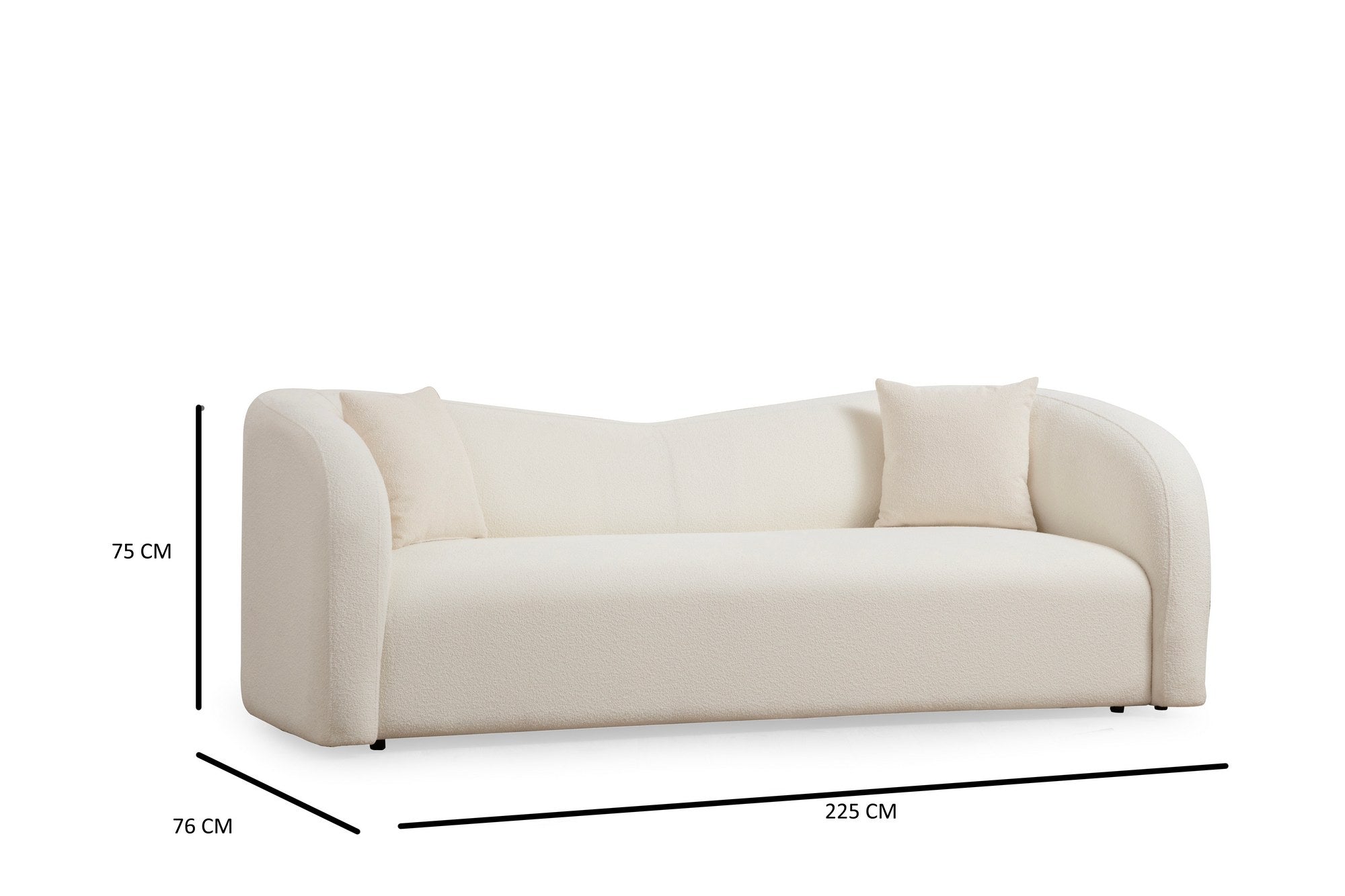 Sofa Asos Cream - 3