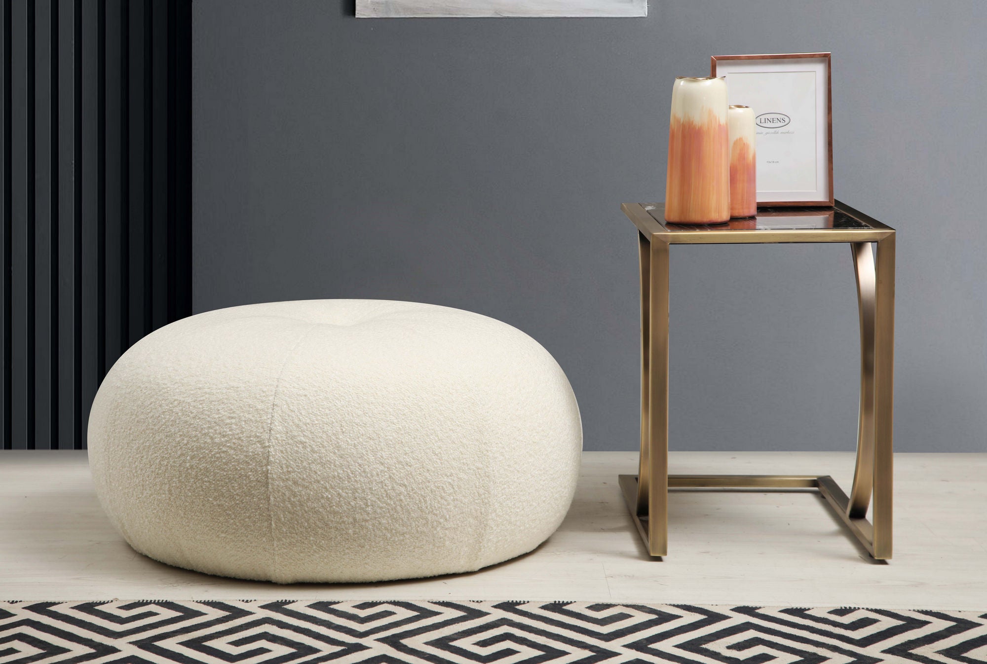 Pufas Tina - Bouclet White