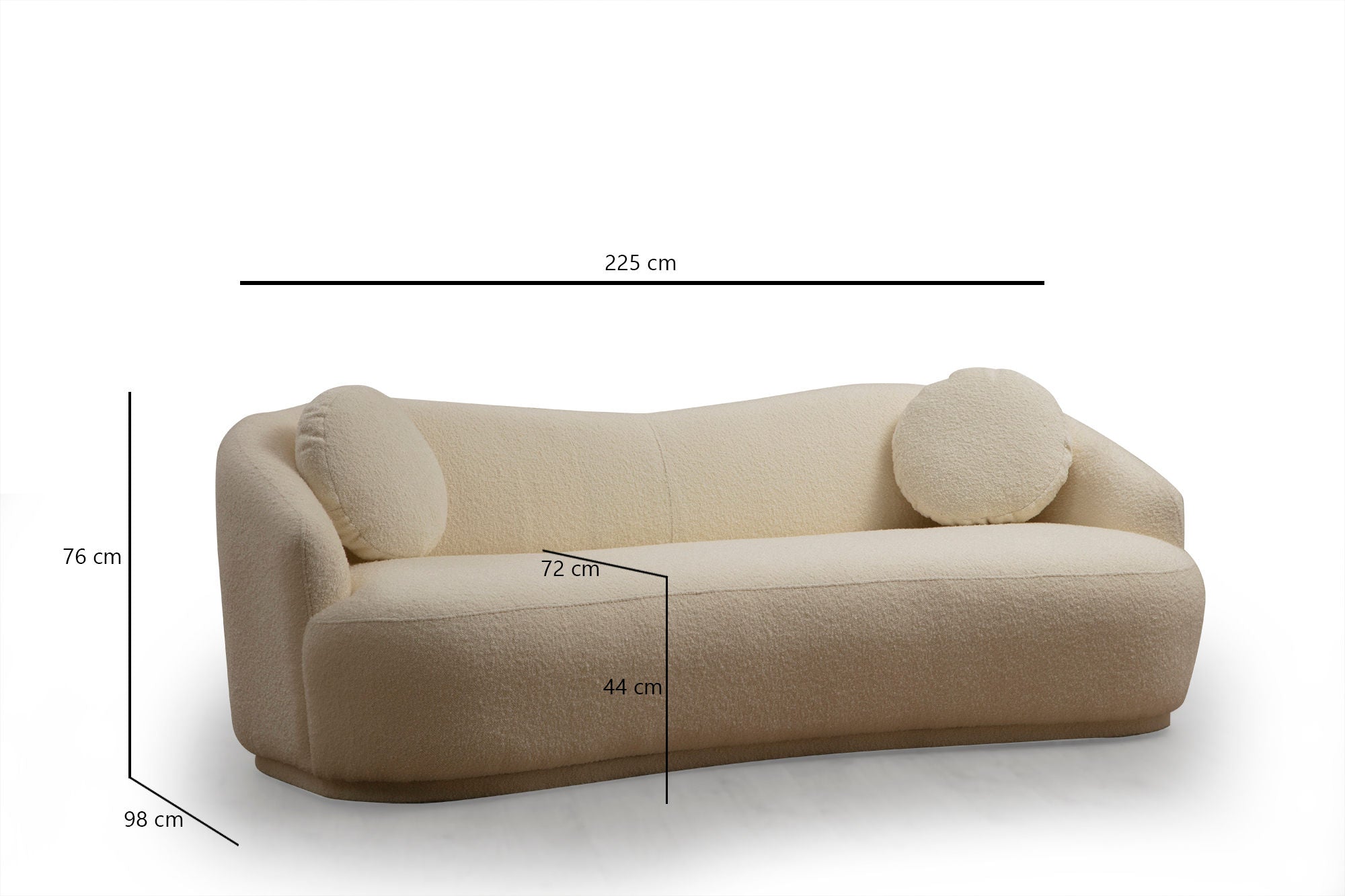 Sofa Ancona - Cream