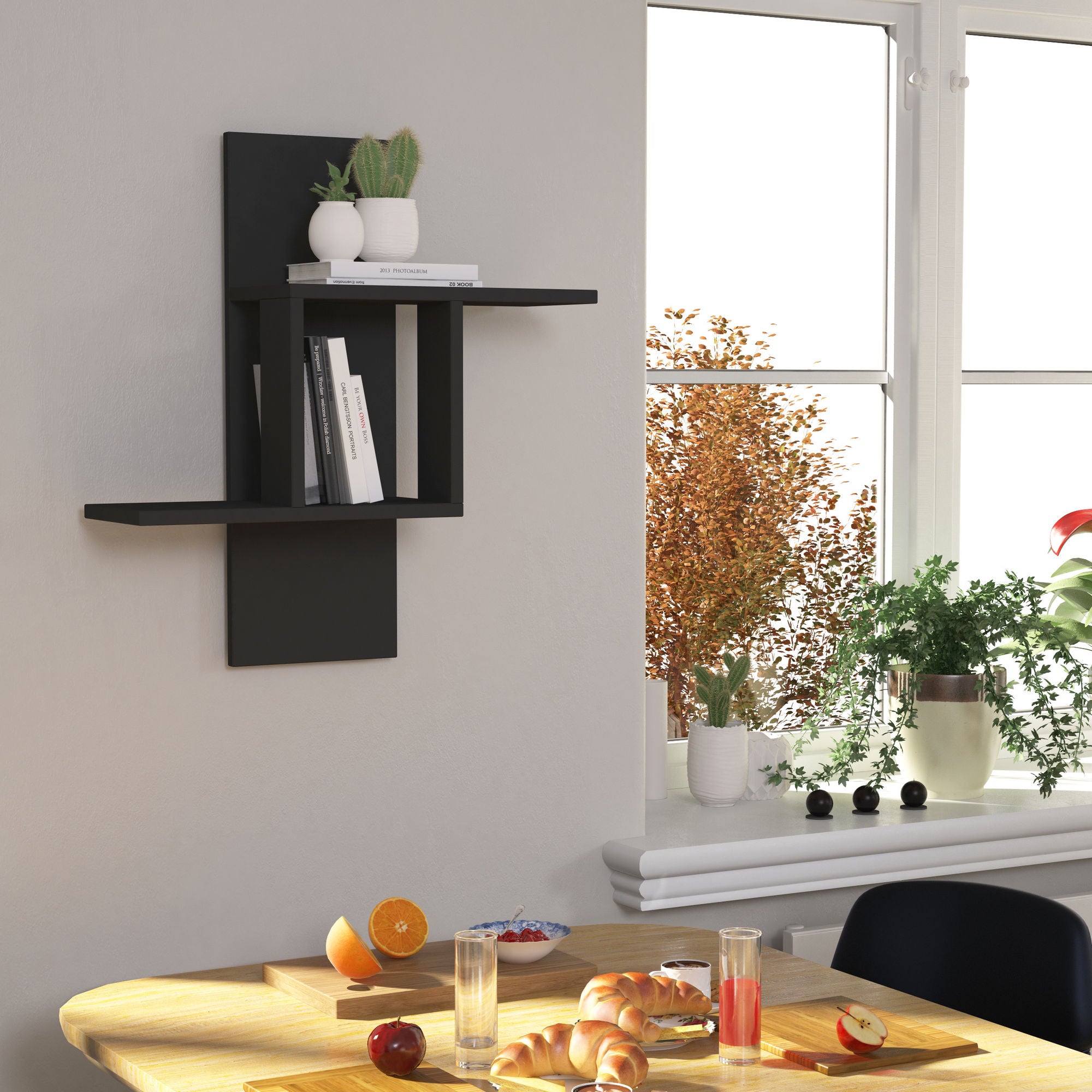 Pakabinama lentyna Mill - Anthracite