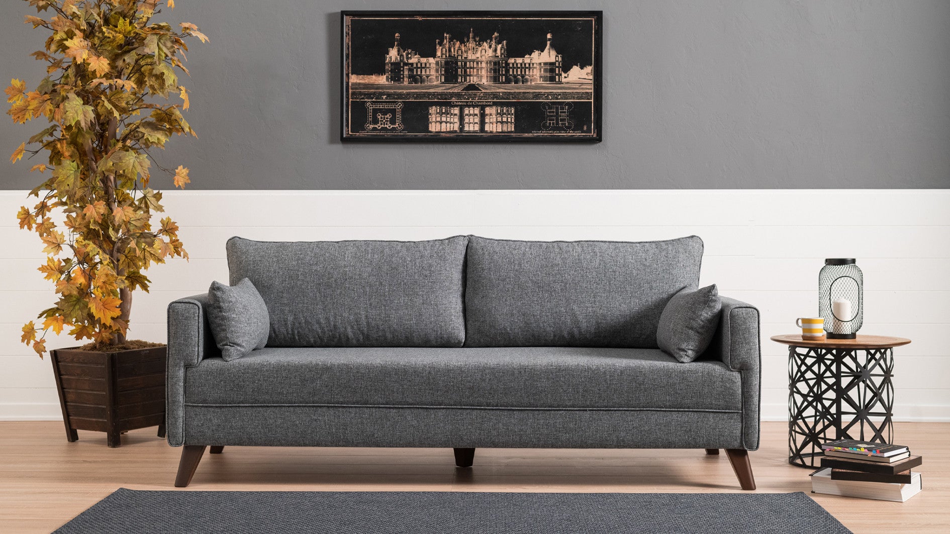 Sofa Bella Sofa For 3 Pr - Grey