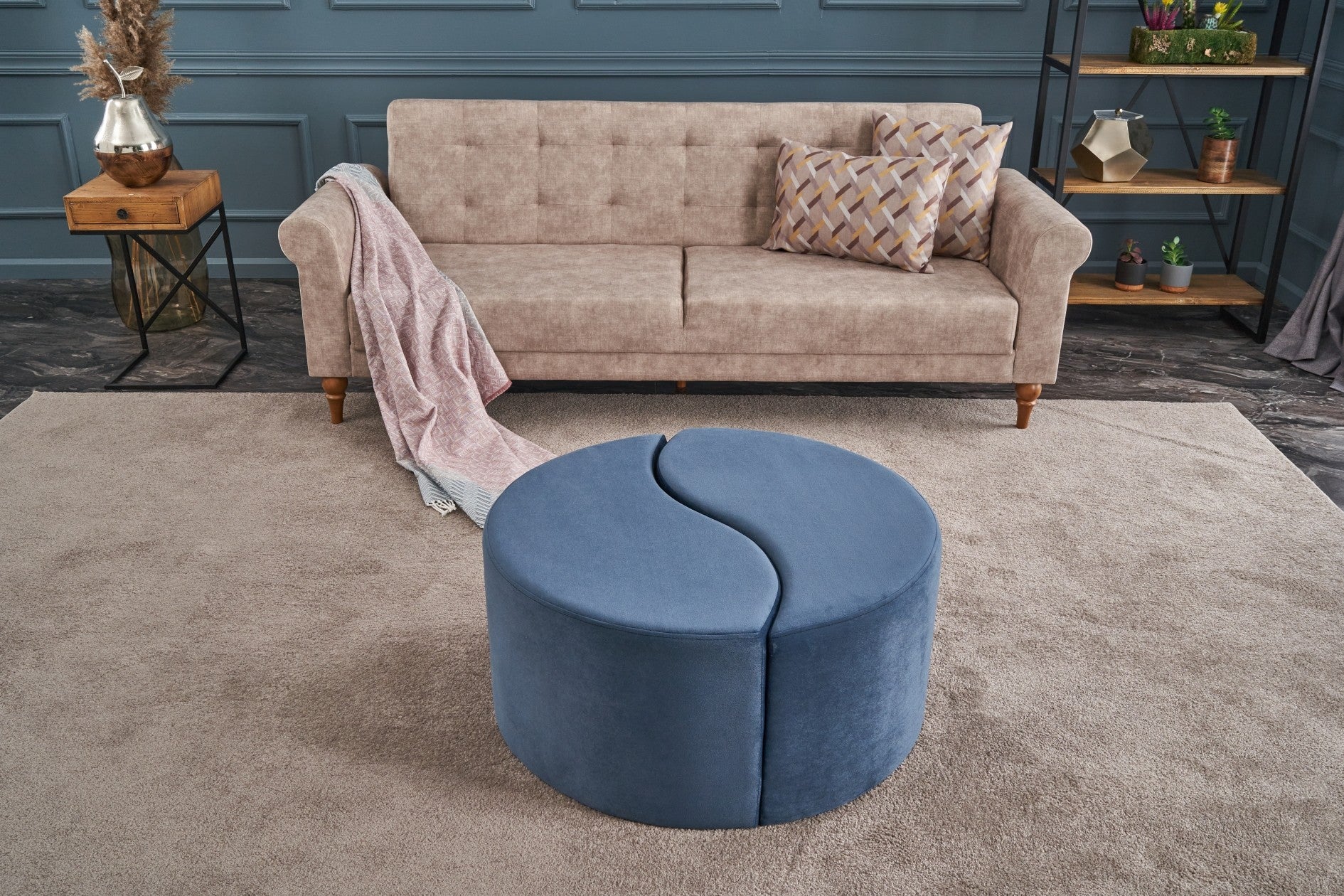 Pufas Alis Puf - Blue