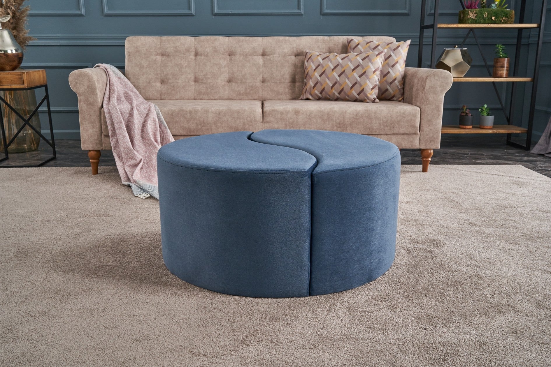 Pufas Alis Puf - Blue