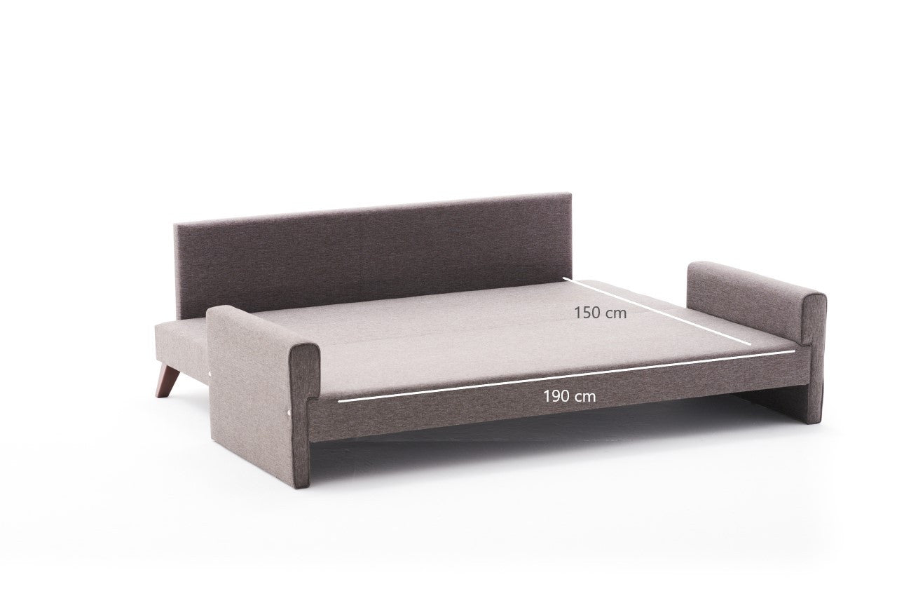 Sofa-lova Bella Sofa Bed - Brown