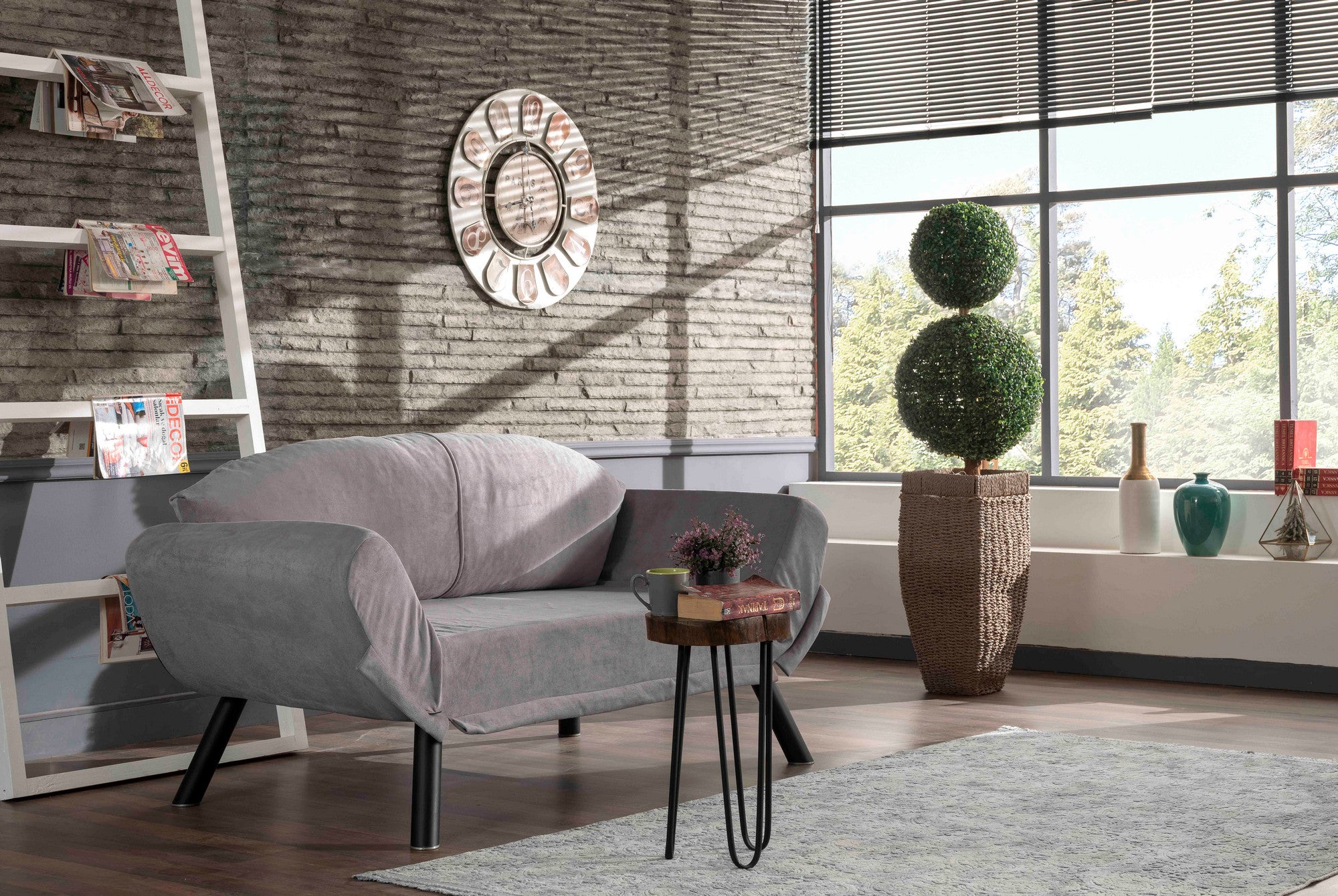 Sofa-lova Genzo - Grey